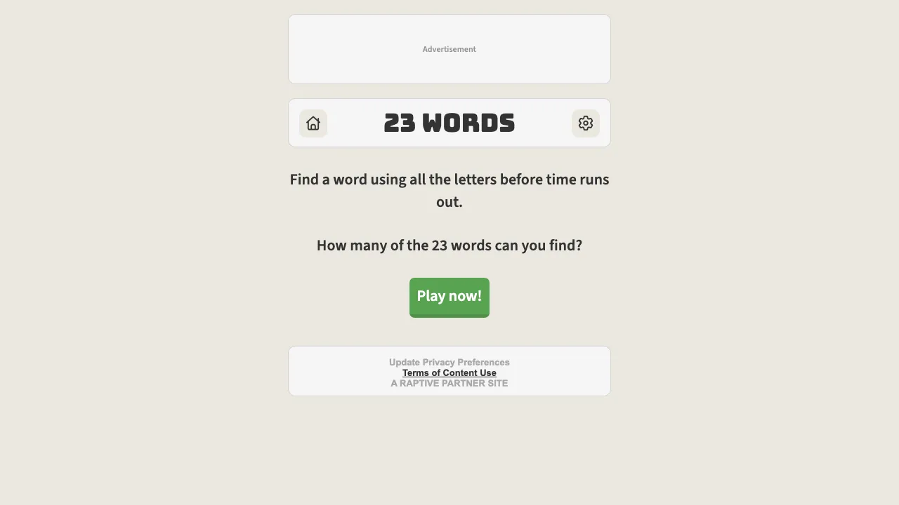 23 Words cover