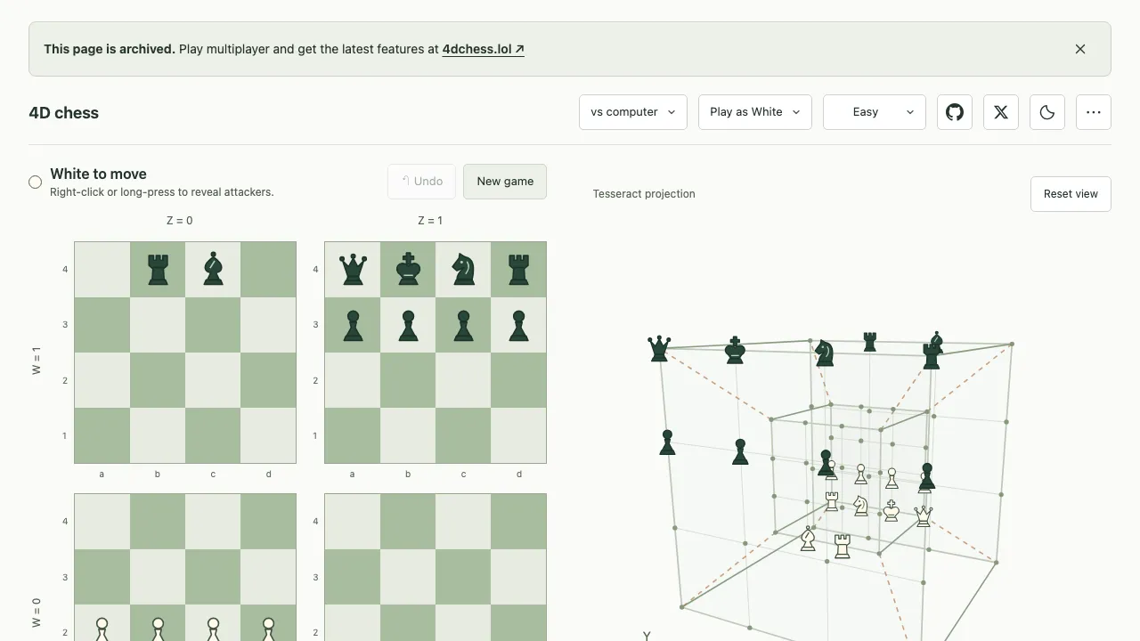 4D Chess screenshot 1