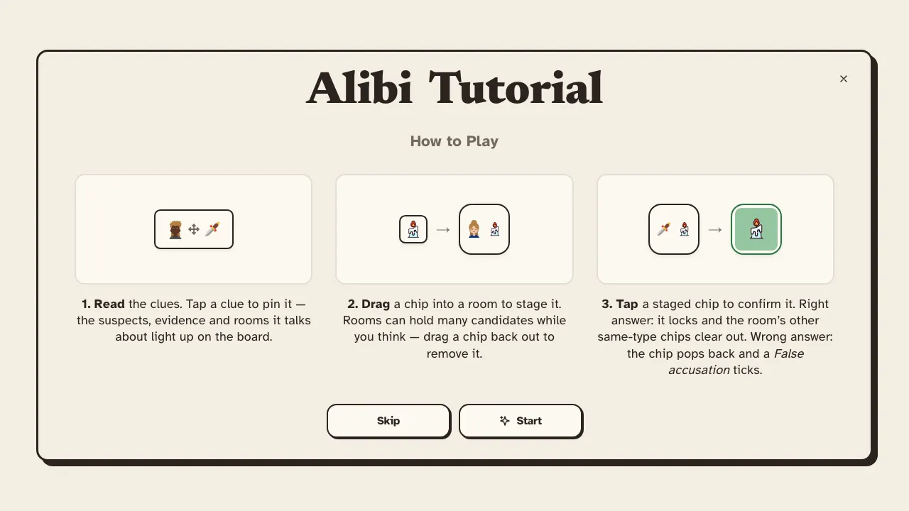 Alibi cover