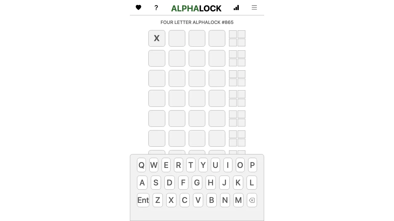 Alphalock screenshot 1