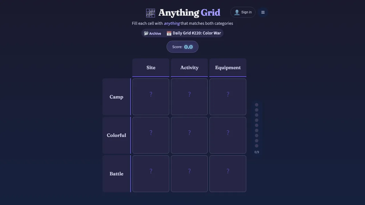 Anything Grid screenshot 1
