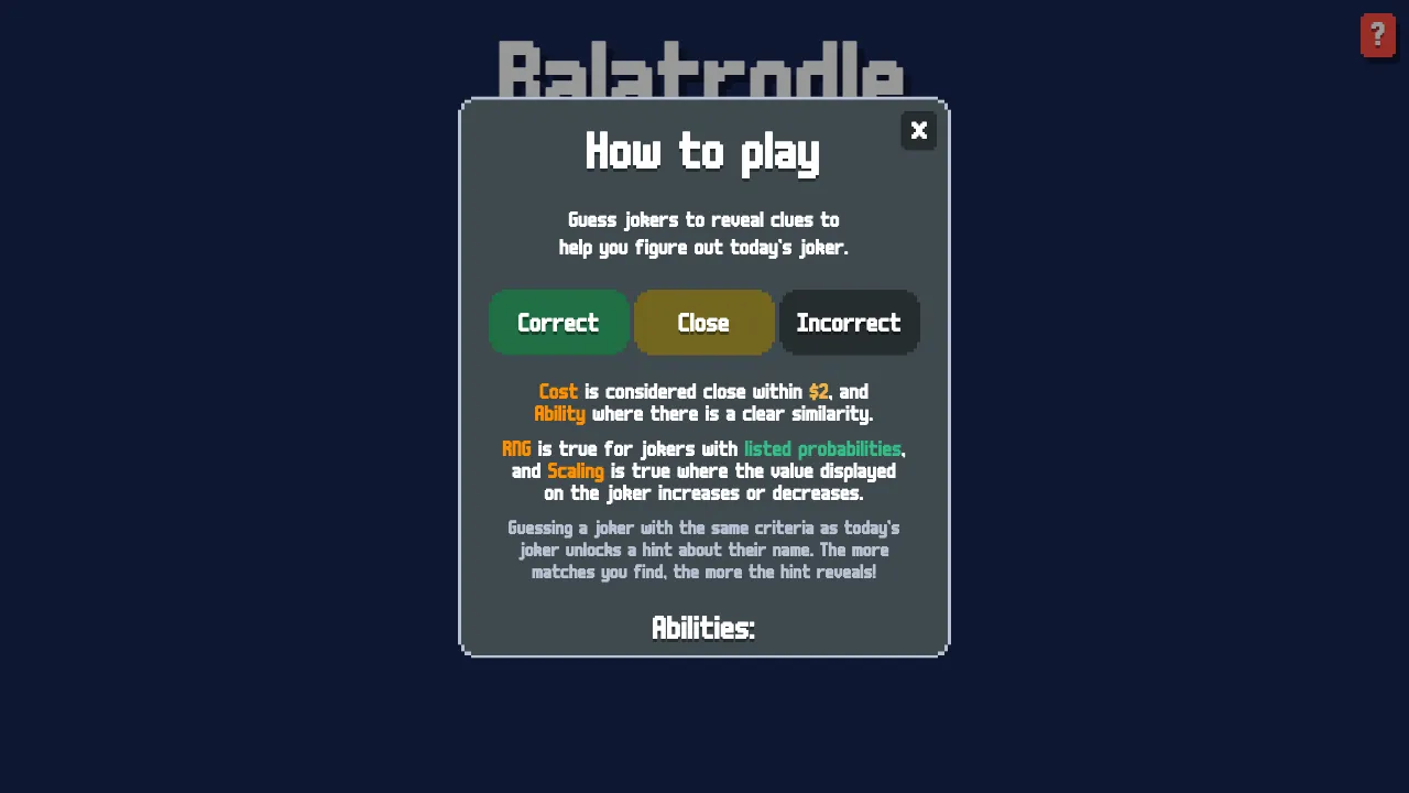 Balatrodle cover