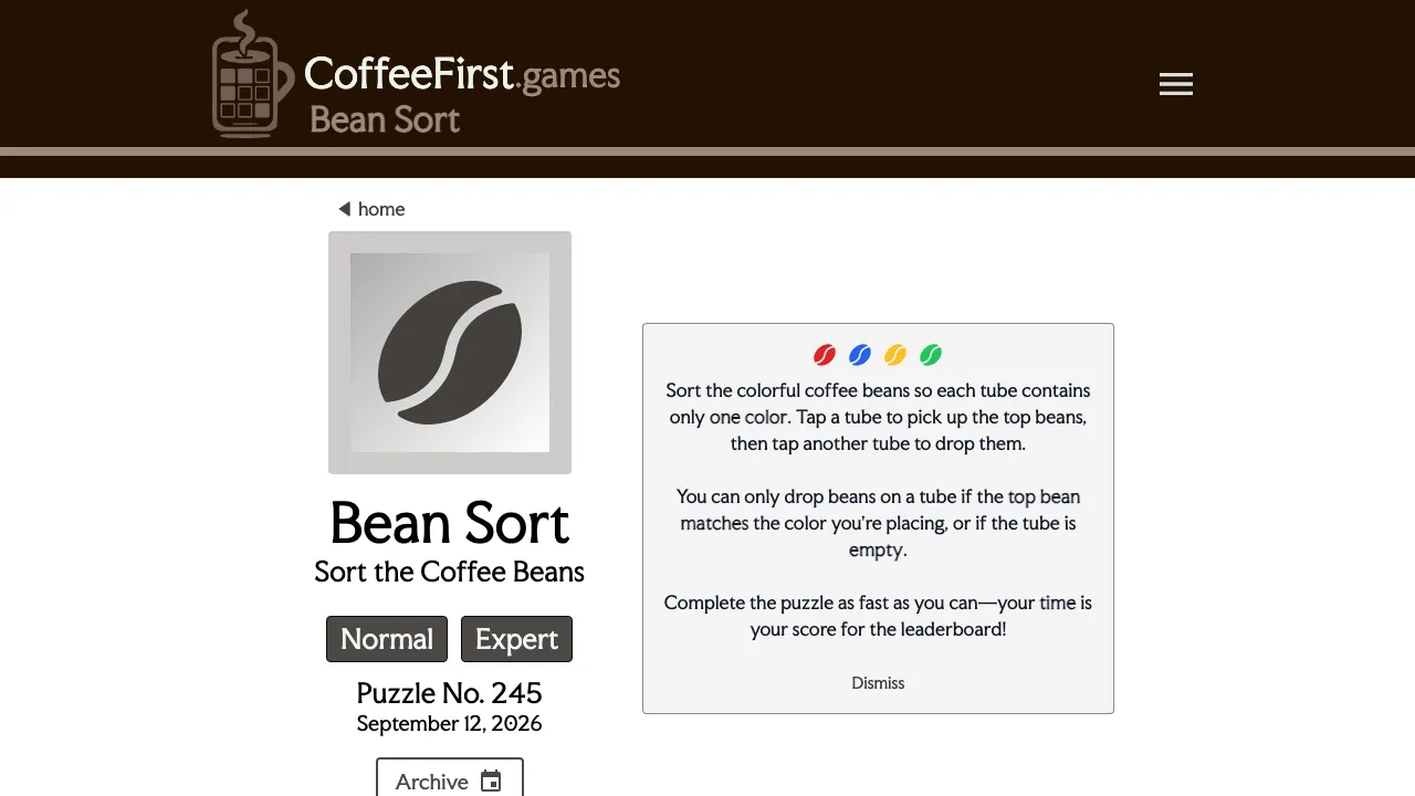 Bean Sort cover
