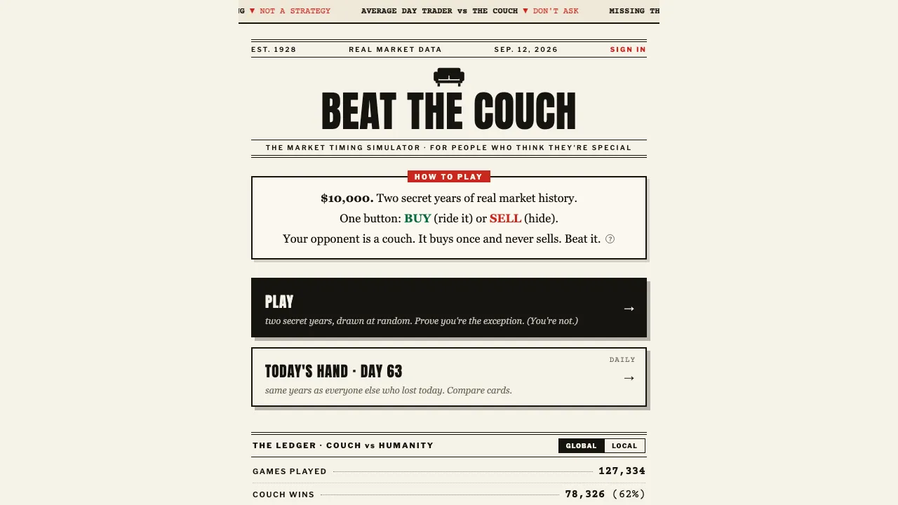 Beat the Couch cover
