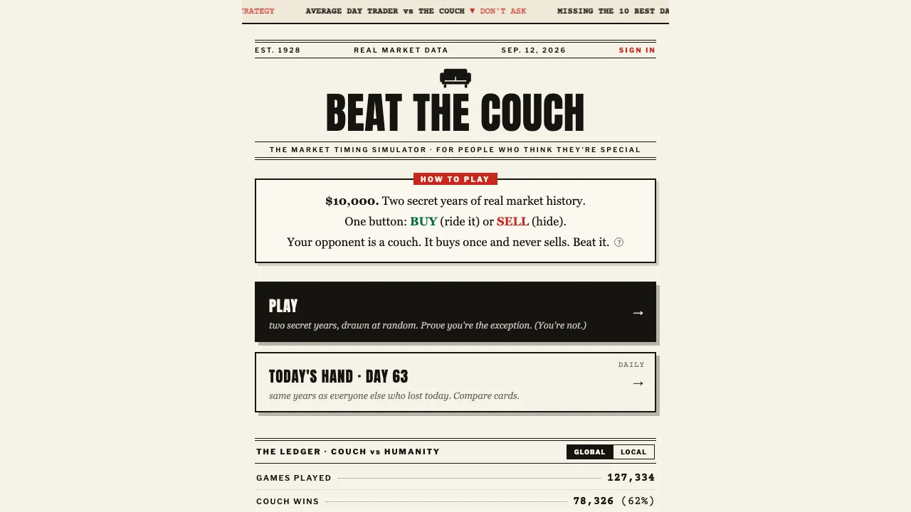 Beat the Couch screenshot 1
