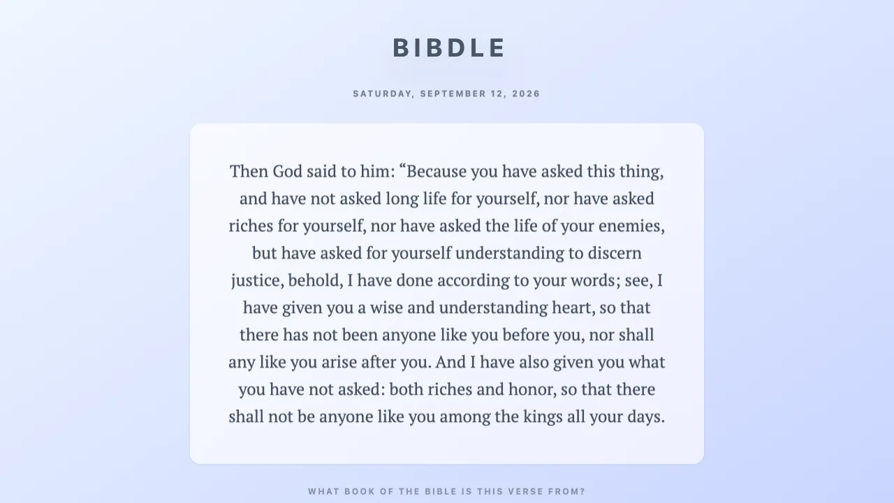 Bibdle cover