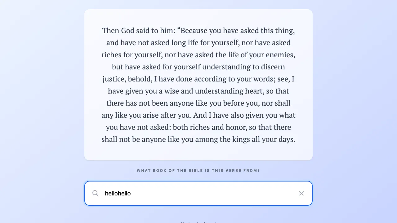 Bibdle screenshot 2