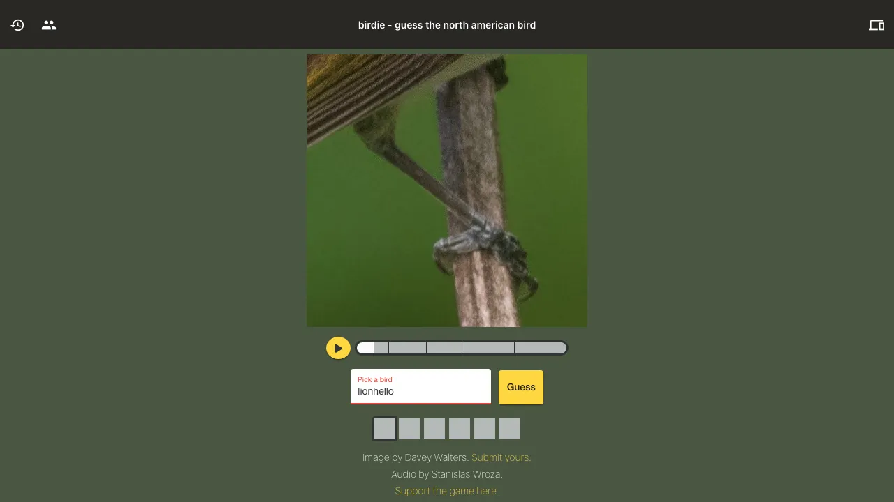 Birdie Game screenshot 2