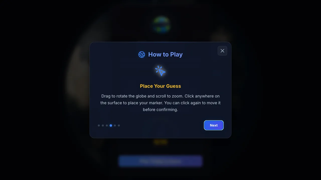 BlindGlobe screenshot 3