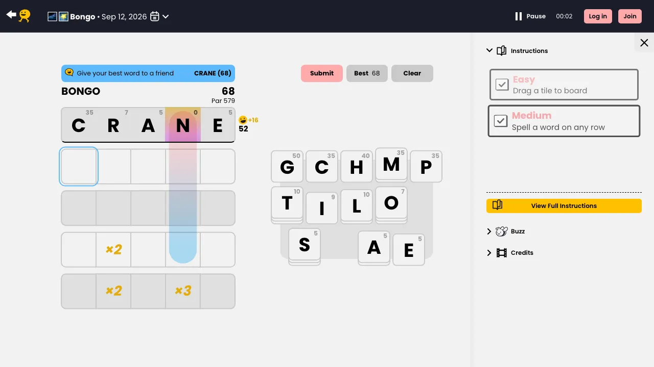 Bongo screenshot 1
