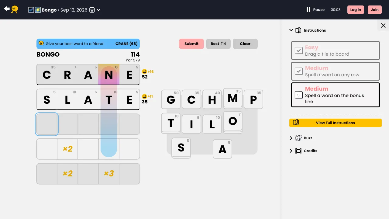 Bongo screenshot 2