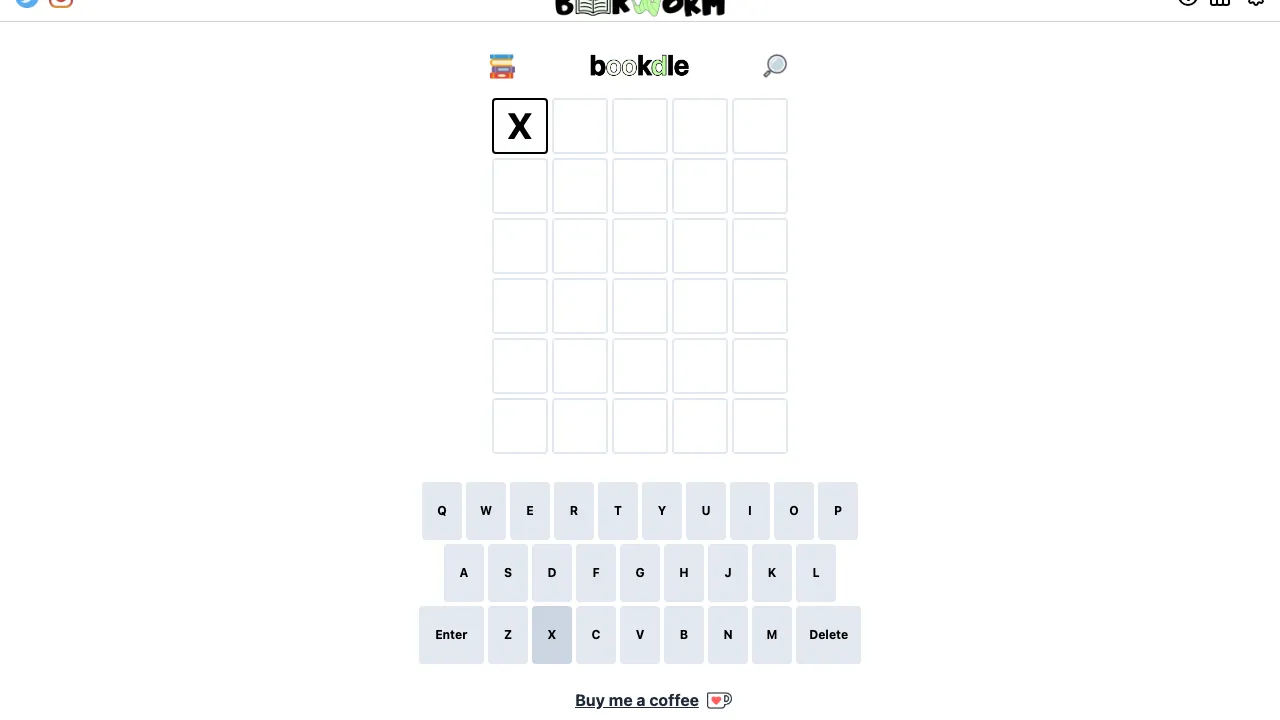 Bookdle screenshot 1