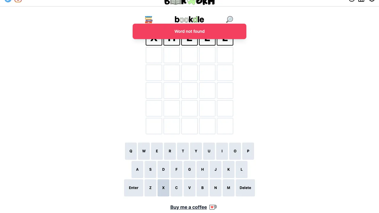 Bookdle screenshot 2