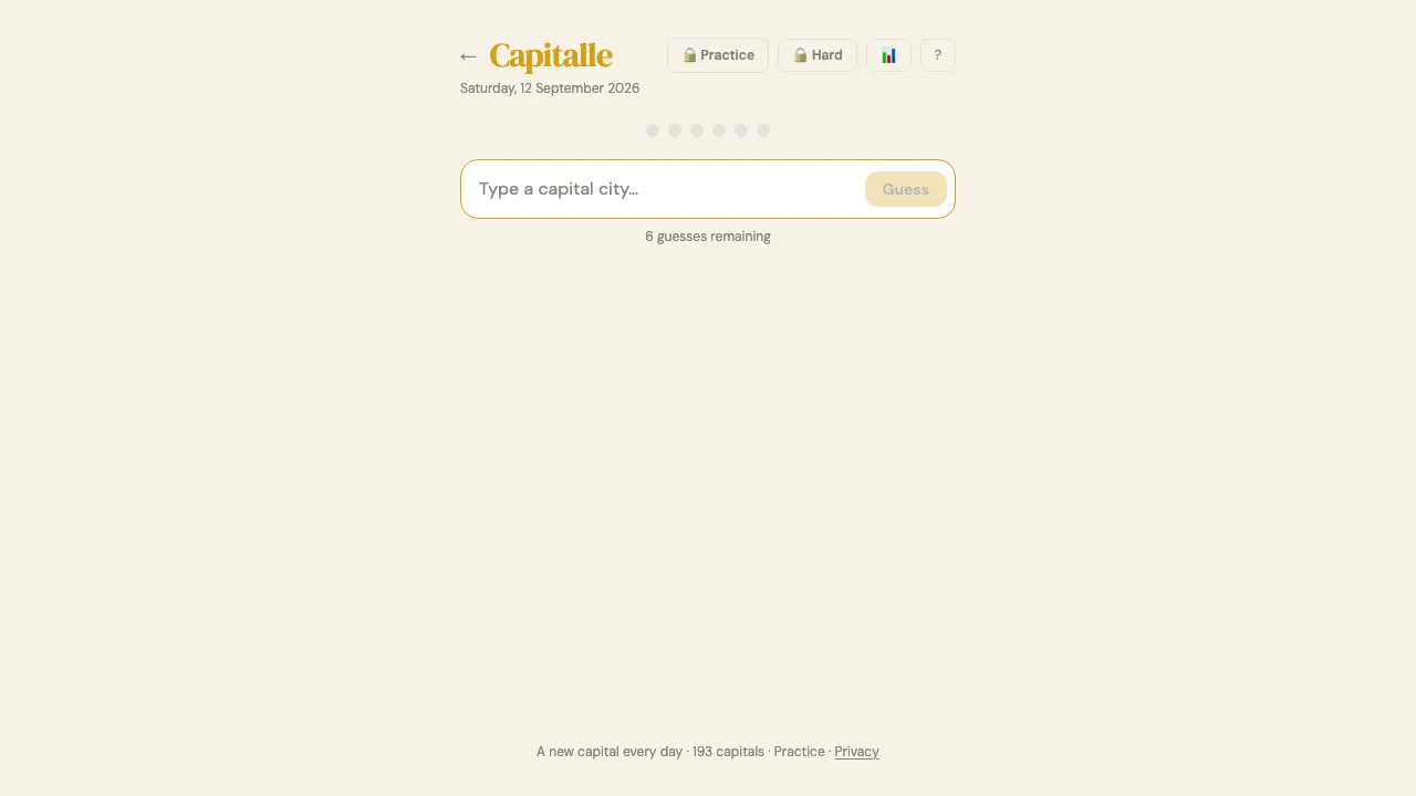 Capitalle cover