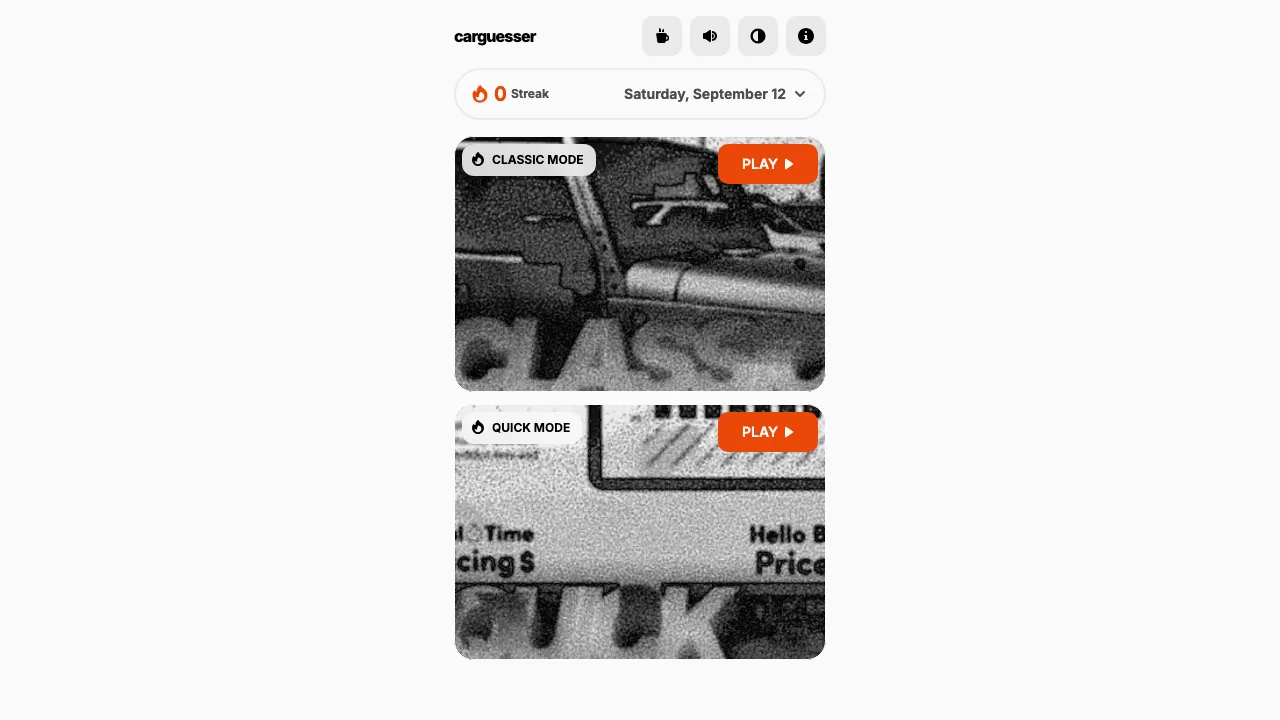 CarGuesser cover