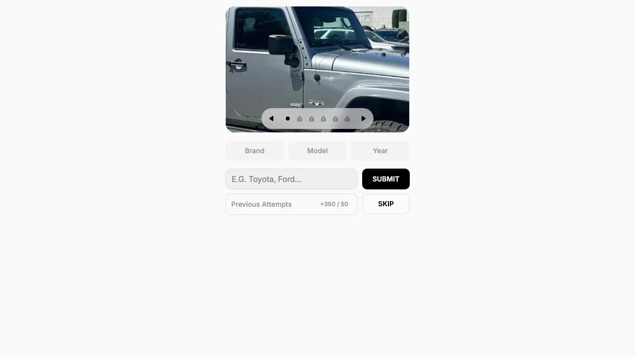 CarGuesser screenshot 1