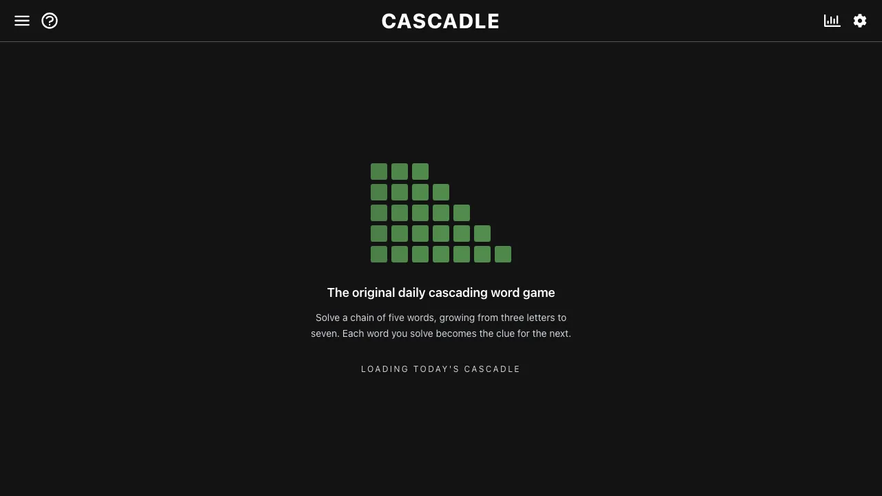 Cascadle cover