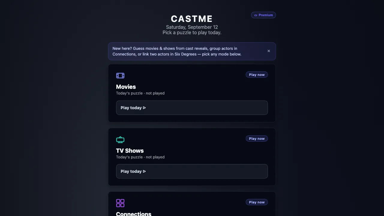 Castme cover