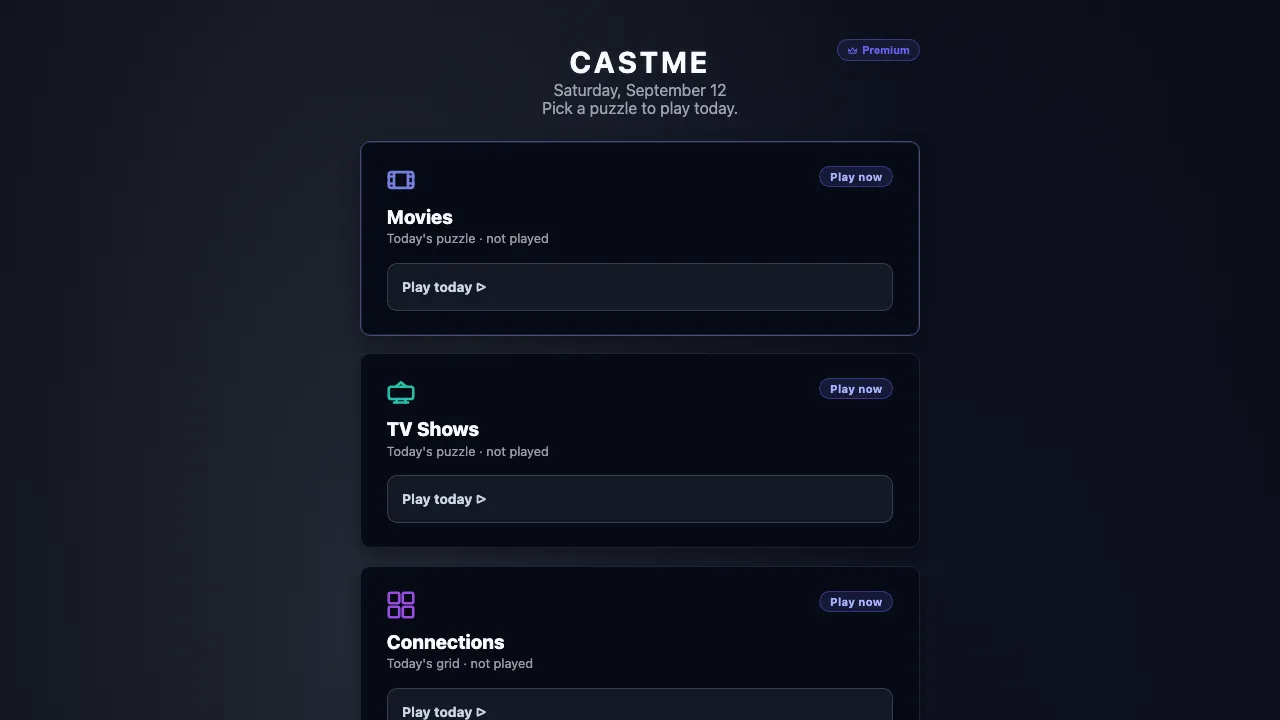 Castme screenshot 2