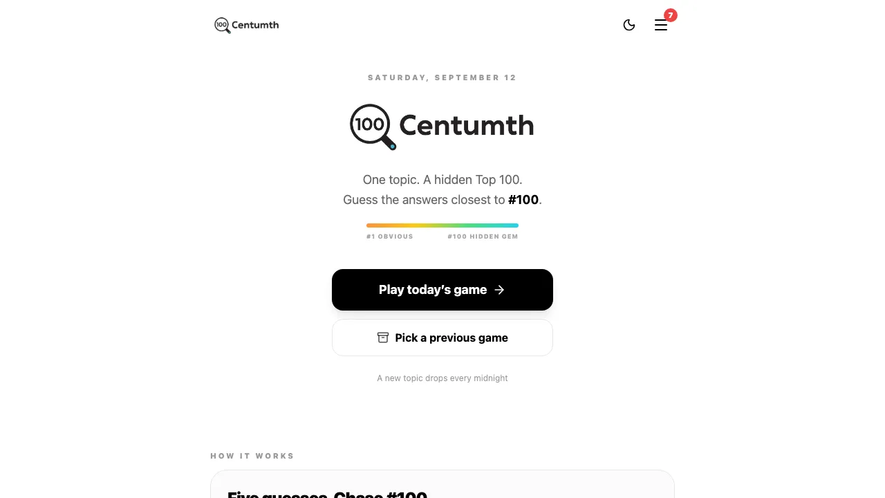 Centumth cover