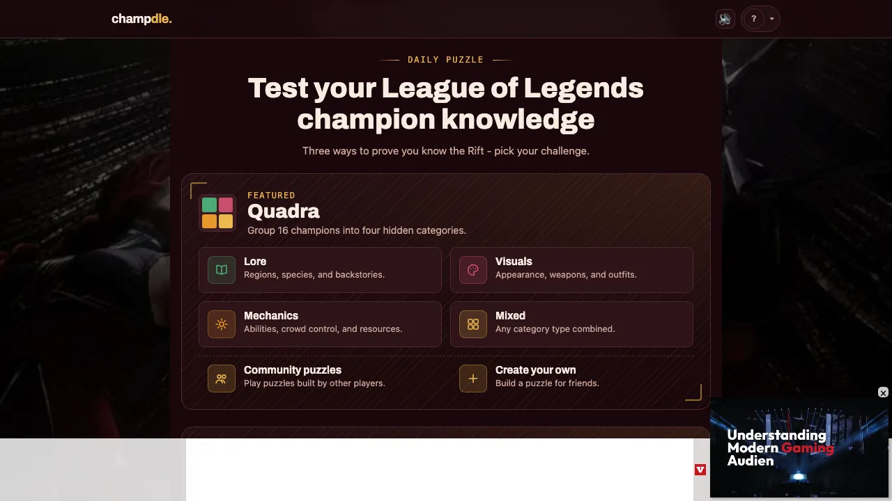 Champdle screenshot 2
