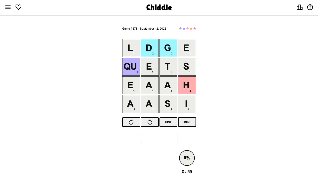 Chiddle screenshot 1