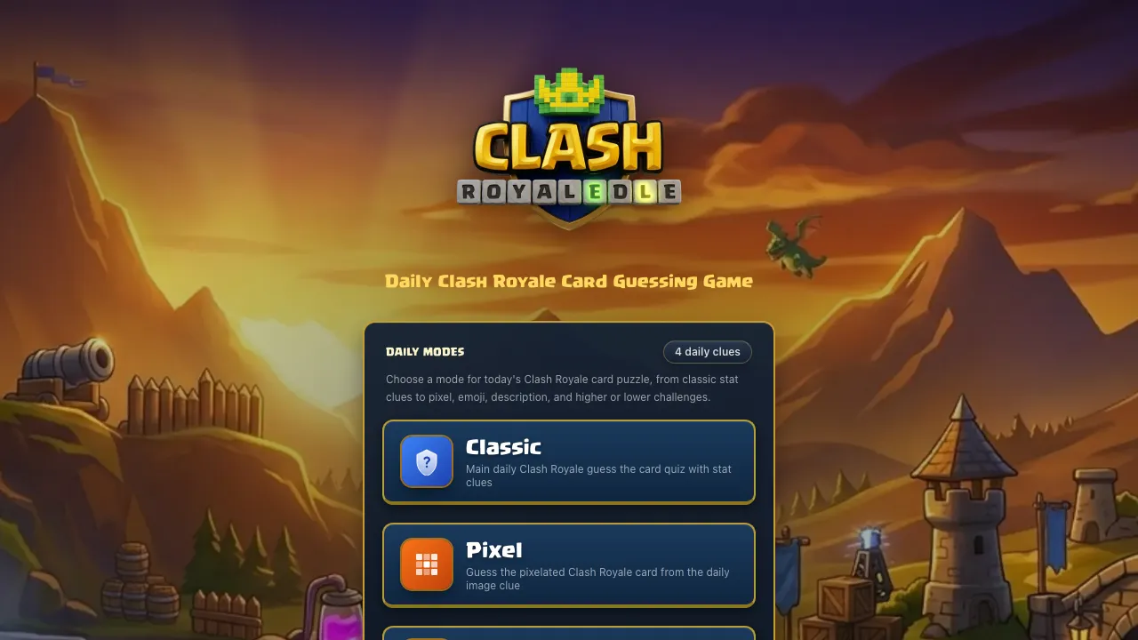 ClashRoyaleDLE cover