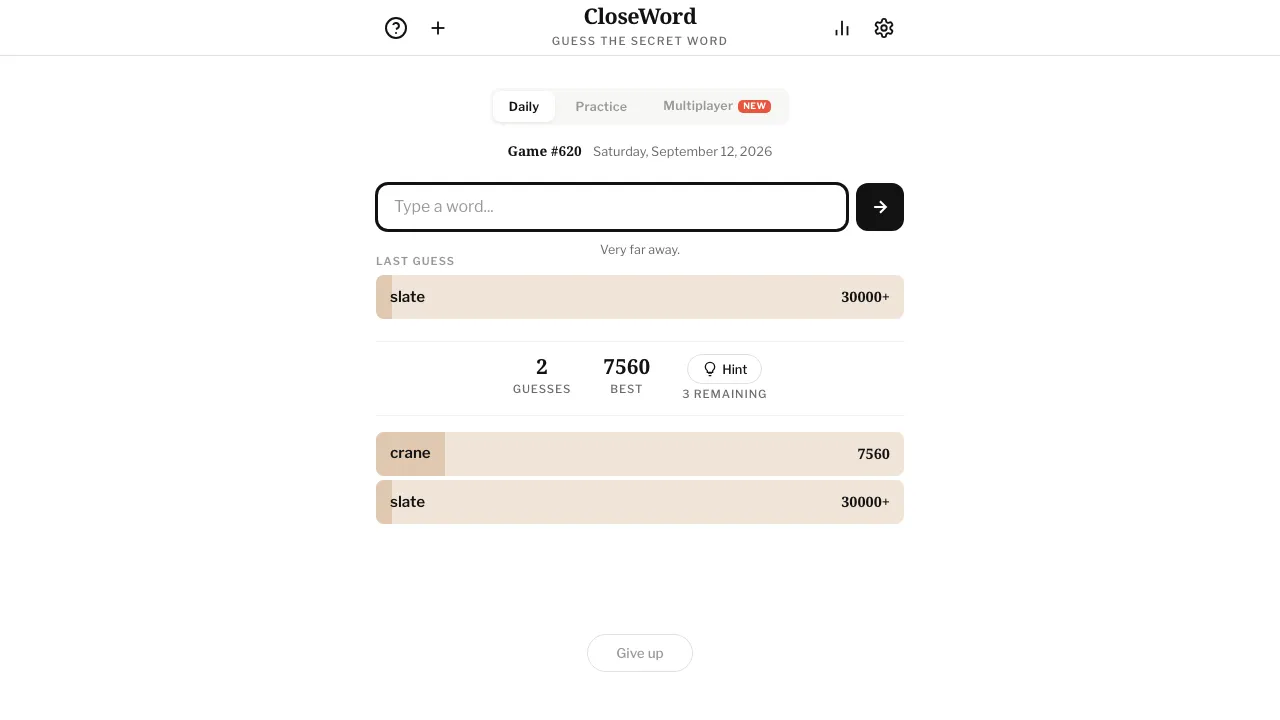 CloseWord screenshot 3