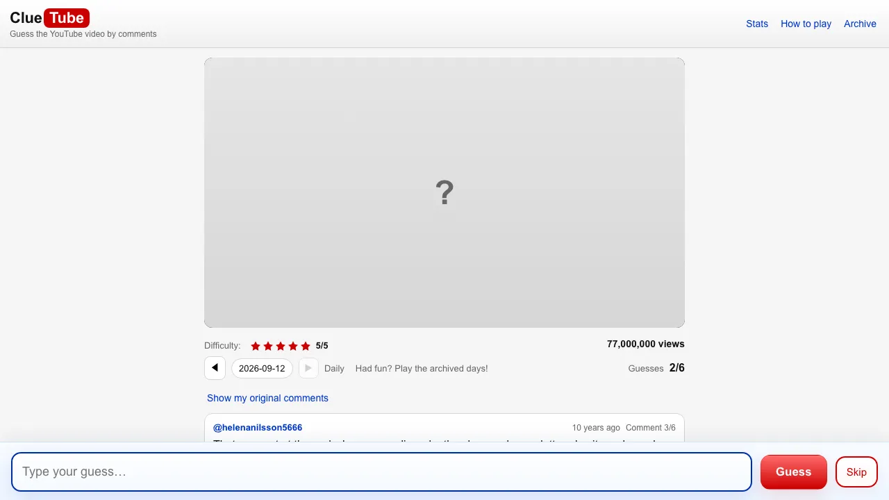 Clue Tube screenshot 3