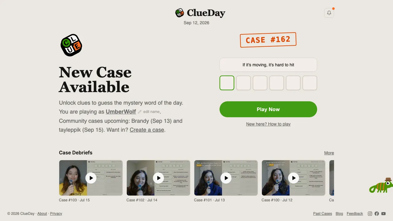ClueDay screenshot 1