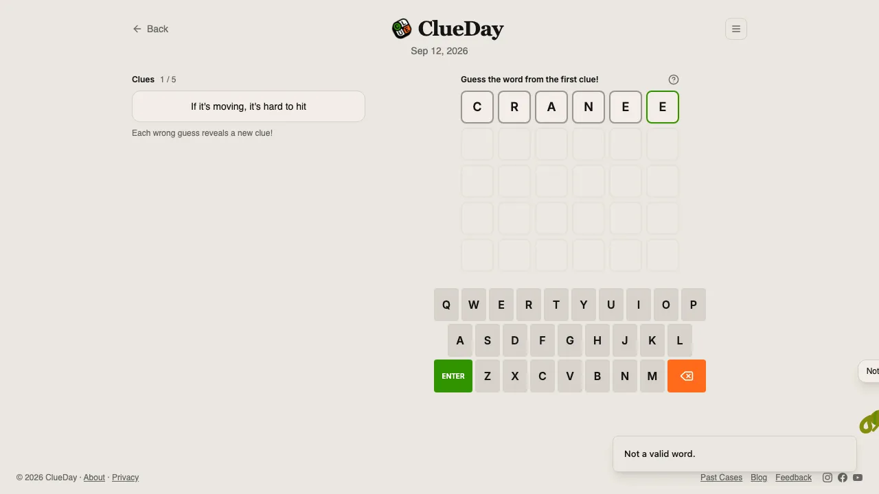 ClueDay screenshot 3