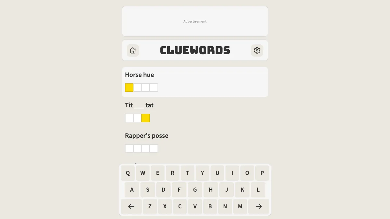 Cluewords cover