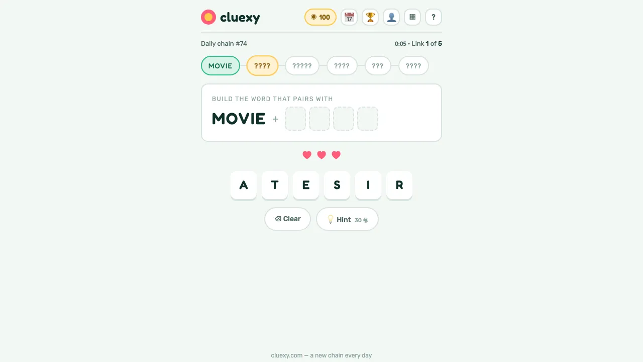 Cluexy screenshot 1