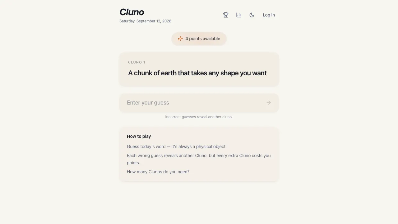 Cluno cover