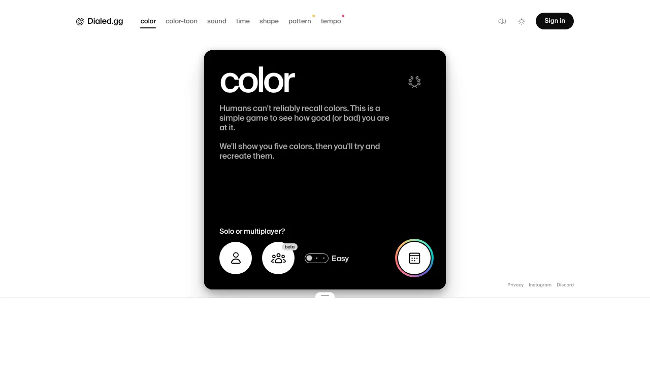 Color cover