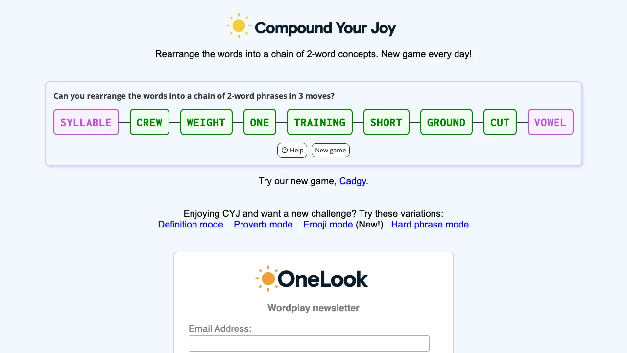 Compound Your Joy screenshot 1