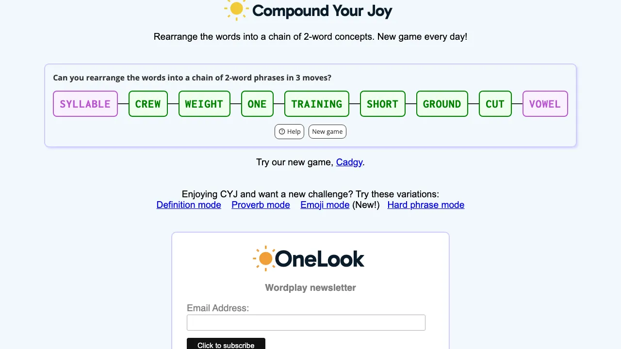 Compound Your Joy screenshot 2