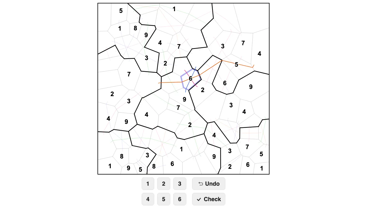 Cracked Sudoku screenshot 1