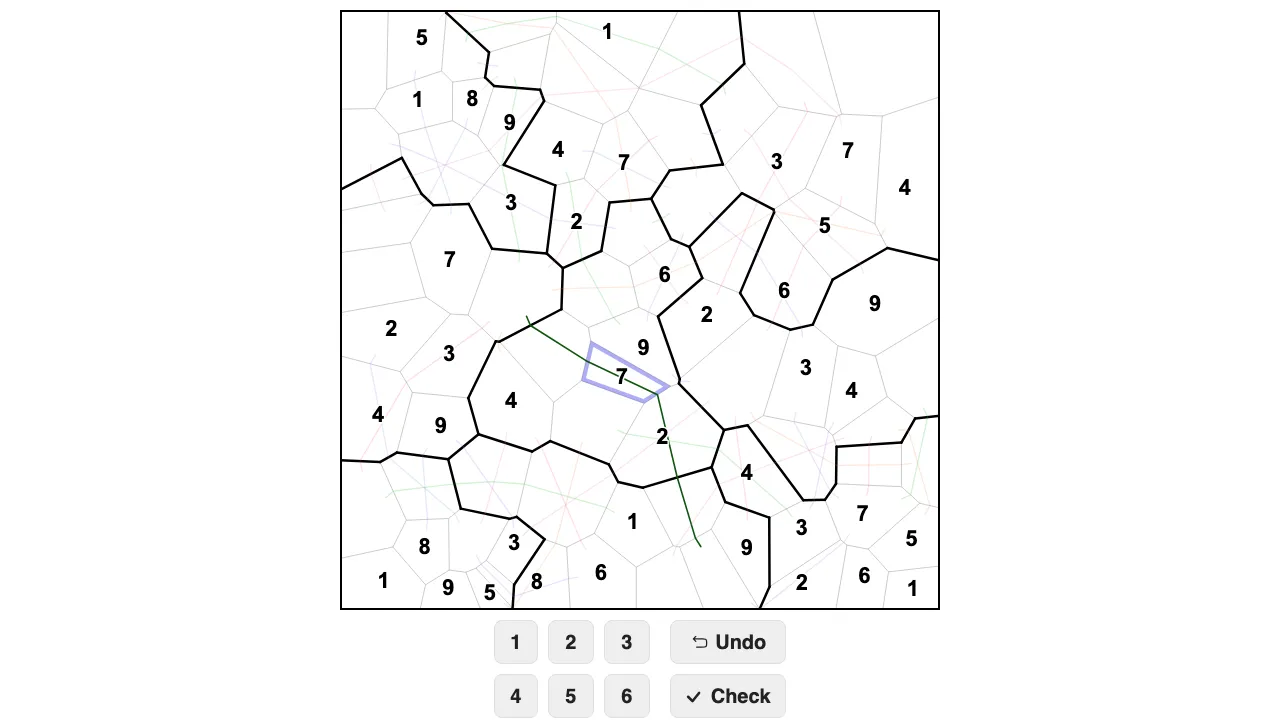 Cracked Sudoku screenshot 2