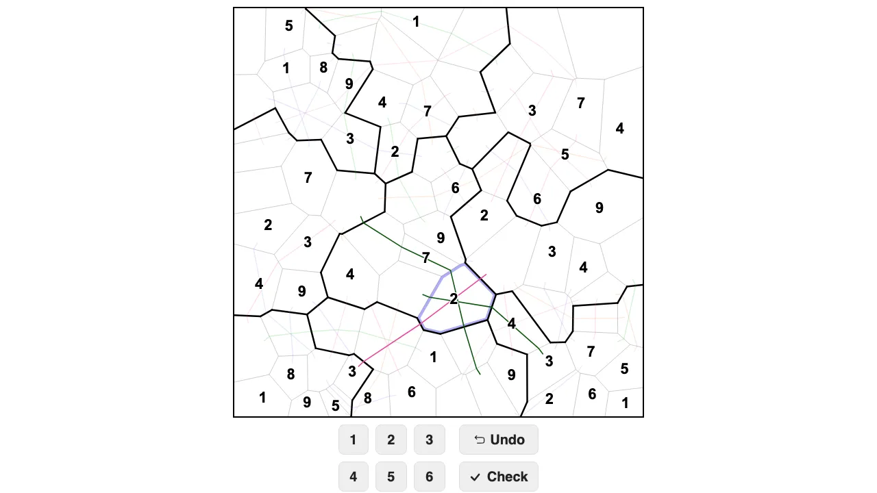 Cracked Sudoku screenshot 3