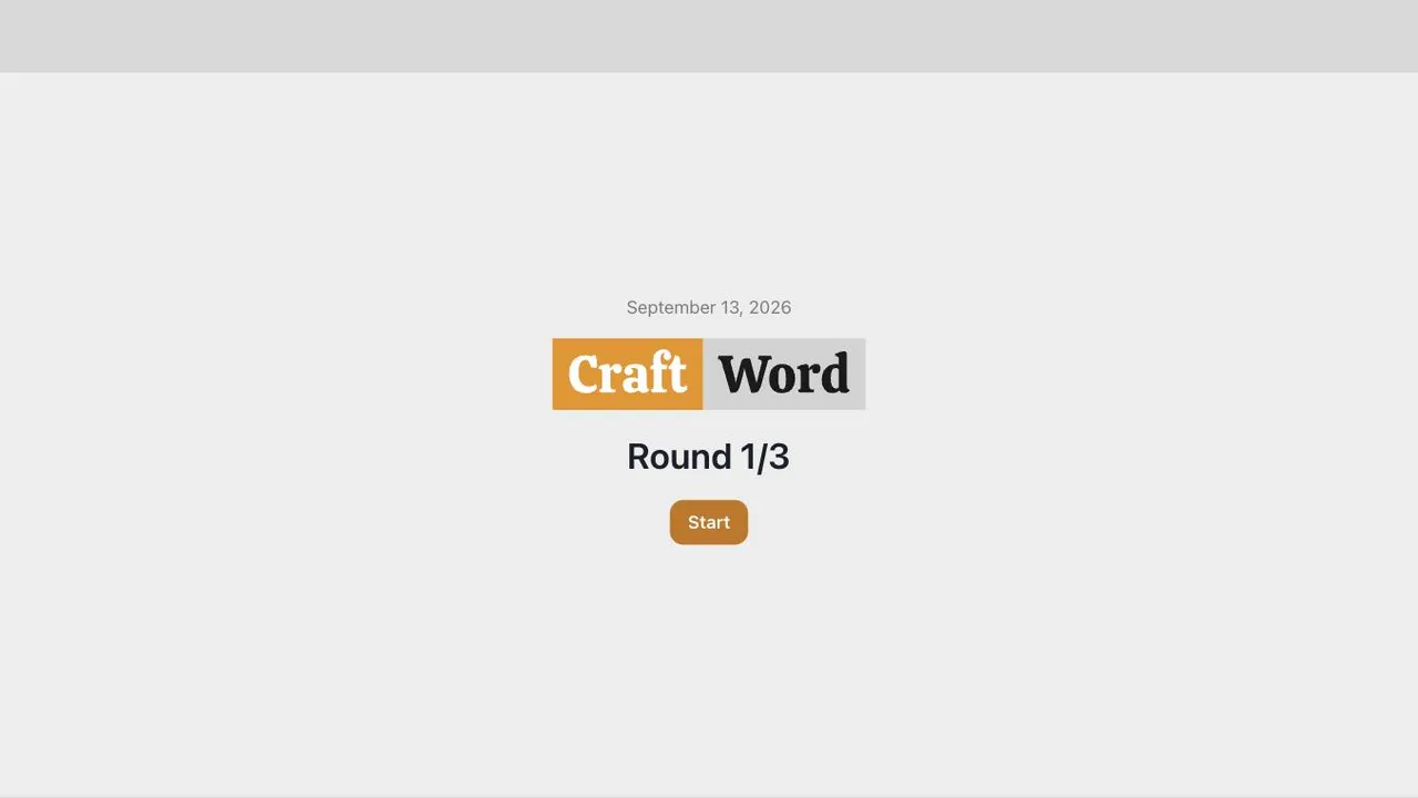 CraftWord cover