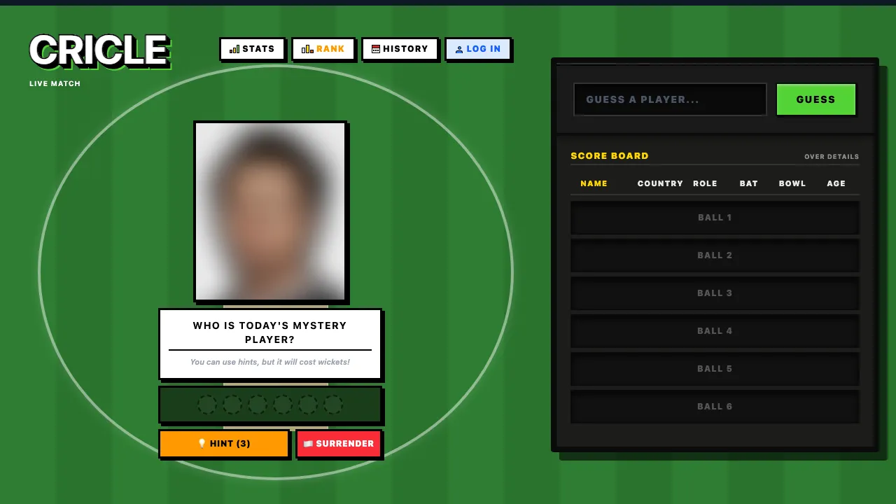 Cricle screenshot 1