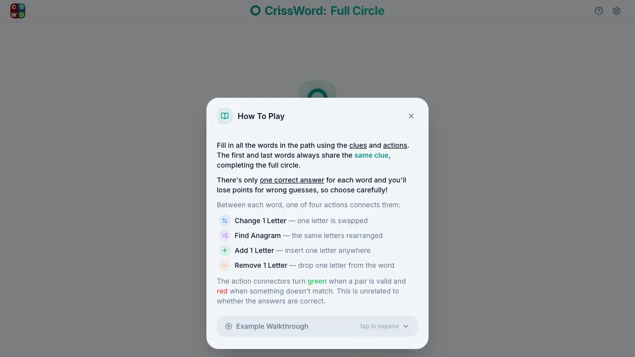 CrissWord Full Circle cover