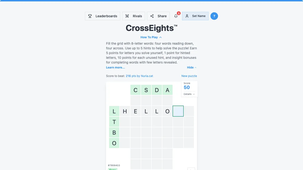 Cross Eights screenshot 2