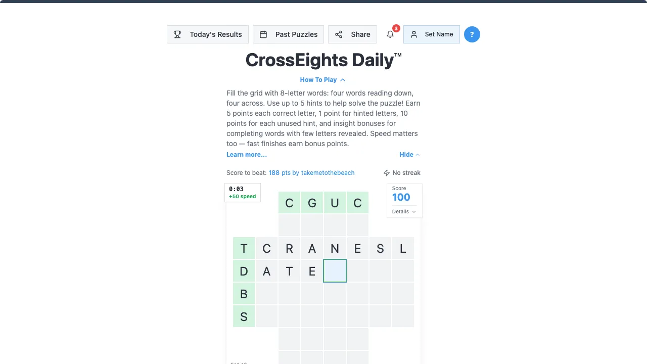 CrossEights screenshot 2