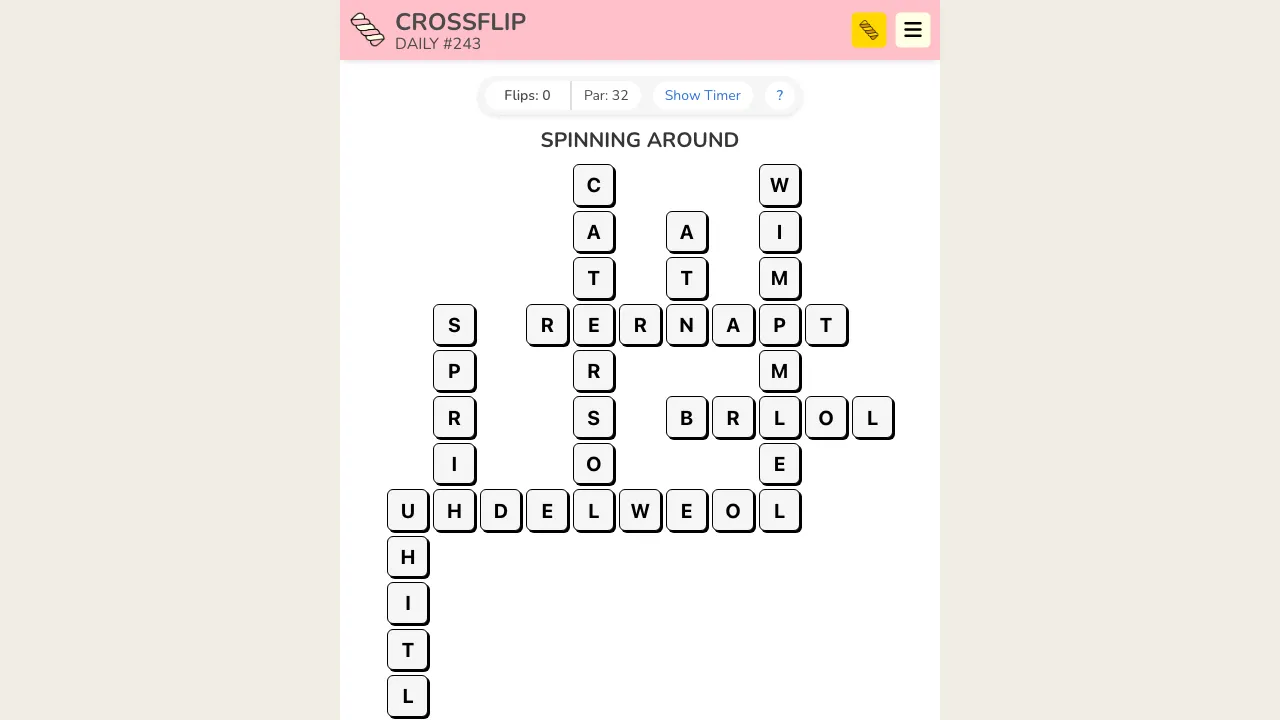 Crossflip cover
