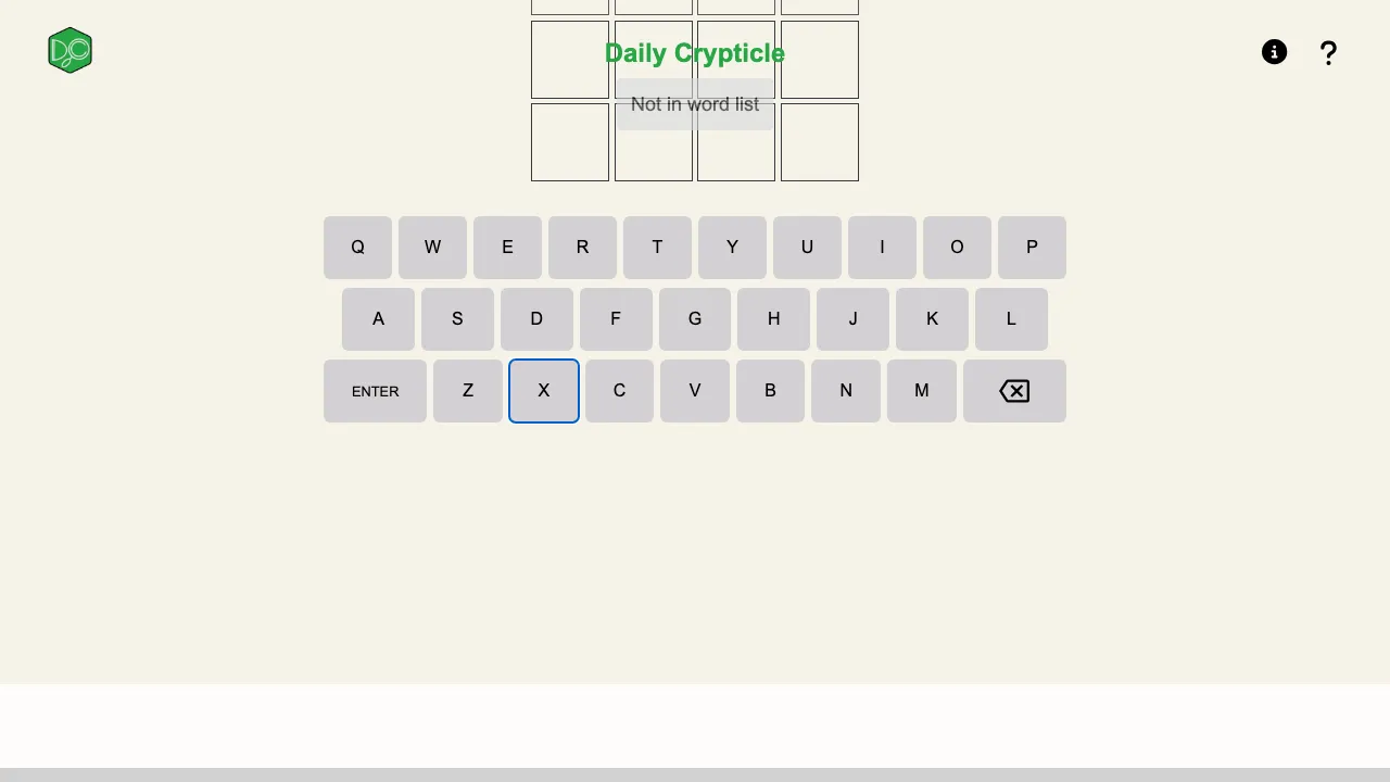 Daily Crypticle screenshot 3