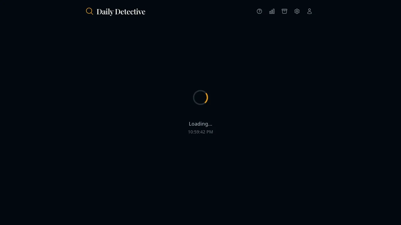 Daily Detective cover
