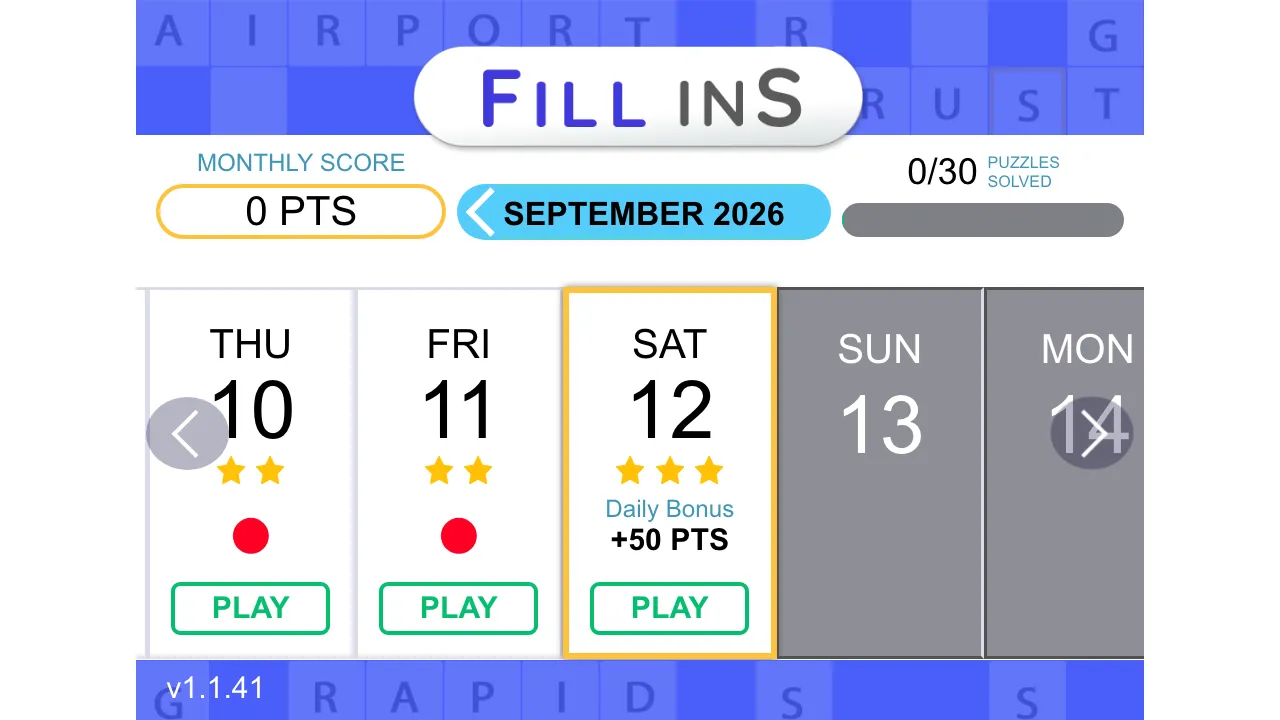 Daily Fill-Ins cover