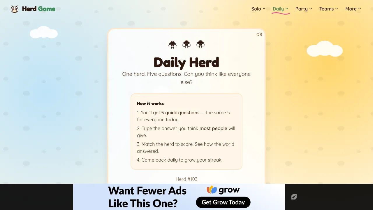Daily Herd screenshot 1